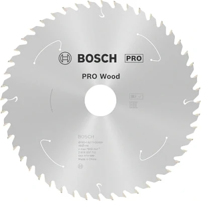 Imagen de Bosch Professional Disco de sierra circular Standard for Wood (madera, 190 x 30 1,6 mm, 48 dientes, accesorio sin cable)