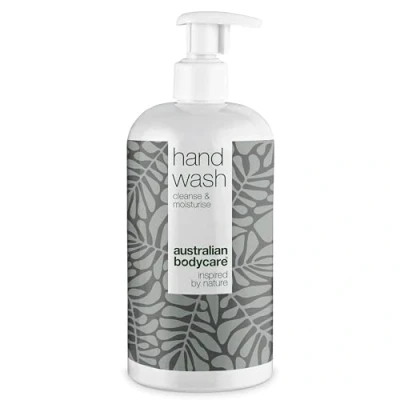 Imagen de Australian Bodycare Hand Wash 500 ml Jabón de manos con Aceite árbol té Para una limpieza eficaz impurezas y suciedad 100% natural puro todo tipo pieles