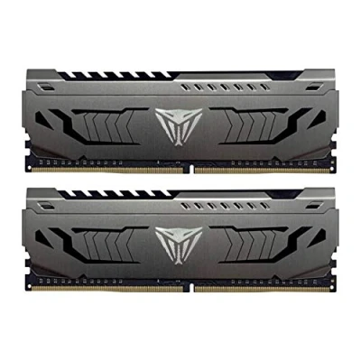 Imagen de Patriot Memory Viper Steel DDR4 3200 8GB (2x4GB) CL16 Kit de Memoria RAM Alto Rendimiento Gris