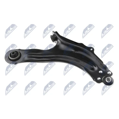 Imagen de NTY ZWD ME 054 Barra oscilante, suspensión de ruedas Eje delantero, derecha, debajo Brazo oscilante transversal RENAULT: Kangoo II / Grand