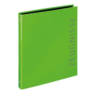 Imagen de VELOFLEX 4144341 Velocolor Archivador para certificados (DIN A4, 1 Unidad), Color Verde