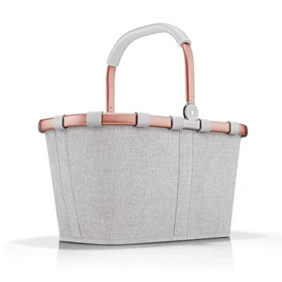 Imagen de reisenthel carrybag twist sky rose Cesta de la compra robusta con mucho espacio almacenamiento y práctico bolsillo interior Diseño elegante e impermeable