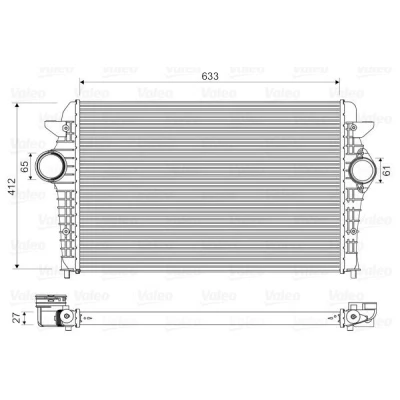 Imagen de VALEO 818344 Intercooler sin válvula EGR