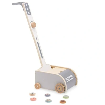Imagen de Mamabrum Aspirador de madera para niños 3+, juguete limpieza, juego rol, limpieza niños, aspiradora con accesorios niño, niña, creativo