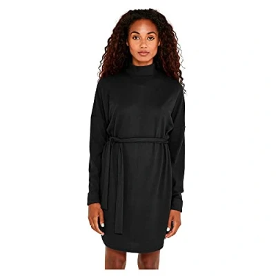 Imagen de Noisy may Nmcity AVA L/S Vestido Corto Noos, Negro, S para Mujer
