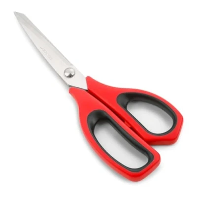 Imagen de Arcos Serie Prochef Tijeras de Cocina Hoja Acero Inoxidable 235 mm Mango Polipropileno Color rojo y negro