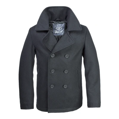 Imagen de Brandit PEA COAT Chaqueta de entretiempo, Hombre, Talla: 4XL, Navy