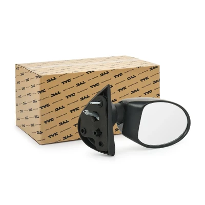 Imagen de Espejo retrovisor Tyc 328 0067 derecha negro Ajuste por varillas, convexo RENAULT: TWINGO 1