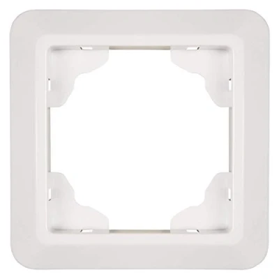 Imagen de McPower 1534286 Marco para 1 enchufe, color blanco