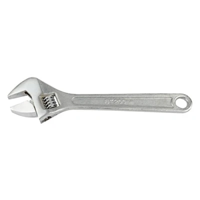 Imagen de Brüder Mannesmann Polished Chrome Adjustable Wrench 8 Inch, 1 Stück, m 08