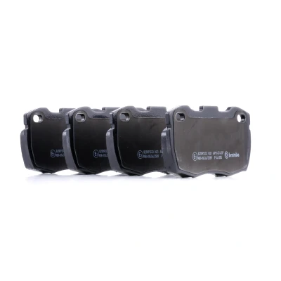 Imagen de BREMBO P 44 005 Juego de pastillas freno excl. contacto avisador desgaste sin accesorios LAND ROVER: Defender SUV, SUV Cabrio