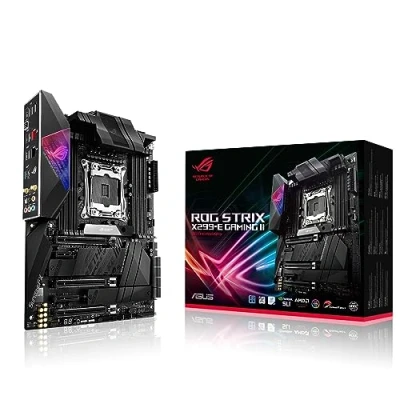 Imagen de ASUS ROG Rampage Vi Extreme Encore Placa Base Intel X299 E ATX LGA 2066 (16 etapas de Potencia, Wi Fi 6 Integrado (802.11ax), USB 3.2 Gen. 2x2, 2X Gen 2, SATA, 4X M.2, Aura Sync RGB)