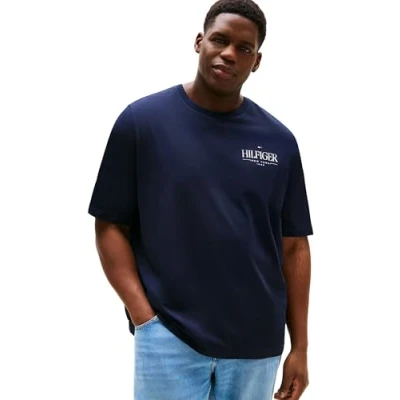 Imagen de Tommy Hilfiger Stack TEE Camiseta estampada, Hombre, Talla: 3XL, Desert sky