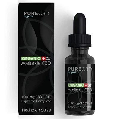 Imagen de CBD Oil Aceite de cáñamo enriquecido con 10% (1000mg) Bio Suisse Orgánico