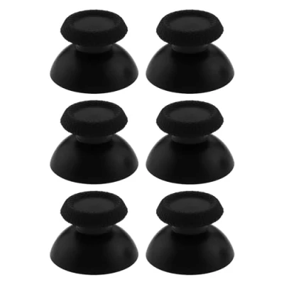 Imagen de VGOL 3 pares de empuñaduras analógicas repuesto compatibles con Sony compatible PS5 Dual Sense Controller Analog Stick antideslizante Game Joystick