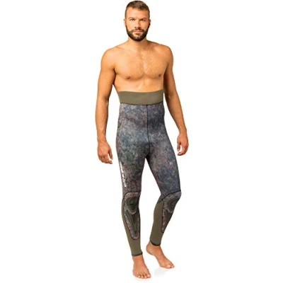 Imagen de Cressi Seppia Pants Wetsuit Man Traje de Neopreno Camuflaje dos Piezas Separadas para Hombre, Pantalones 3.5mm, M