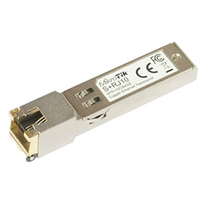 Imagen de MikroTik MODULO SFP+ CONVERSOR RJ45 S+RJ10