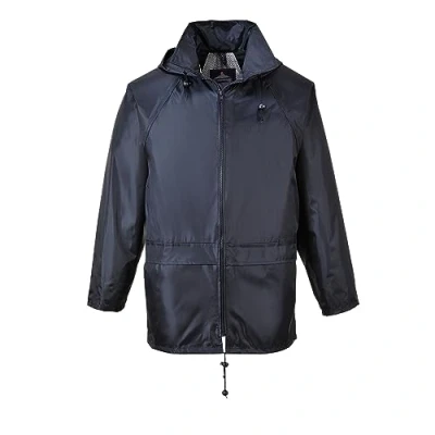 Imagen de Portwest S440 Chaqueta Impermeable Clásica Ligera para Hombre Azul Marino, 4XL