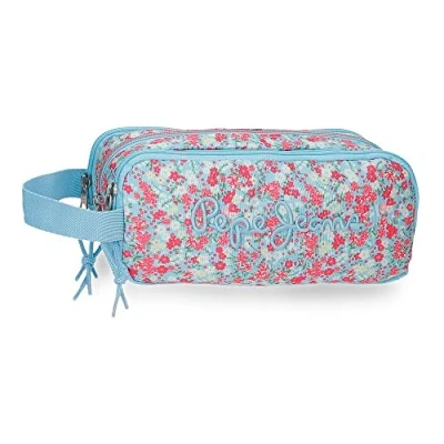 Imagen de Pepe Jeans Aide Estuche Triple Multicolor 22x10x9 cms Poliéster