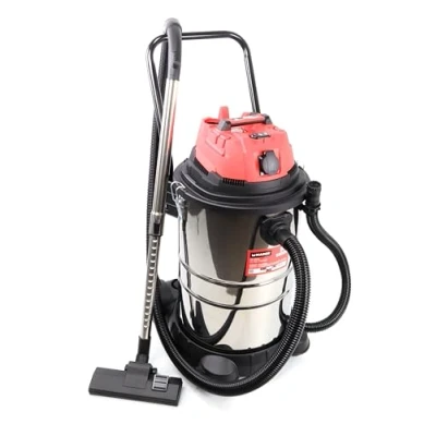 Imagen de Mader Power Tools Aspirador Polvo/Liquidos, 1400 W, 50 litros, 2 Velocidades, Rojo