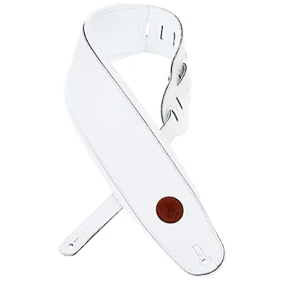 Imagen de Levy&#039;s Leathers MSS2 4 WHT Correa para guitarra de cuero