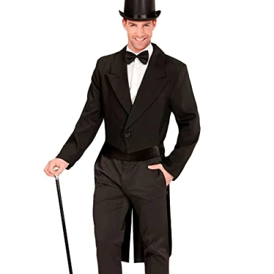 Imagen de W WIDMANN MILANO Party Fashion Disfraz de frac para hombre, showman, caballero, maestro ceremonias, mago