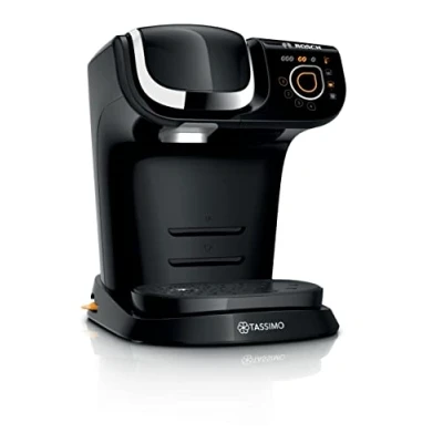 Imagen de Bosch Hogar Máquina multibebida, Cafetera de cápsulas, Hasta 70 bebidas, OneTouch, Servicio individual, Personalización Filtración agua, Color Negro