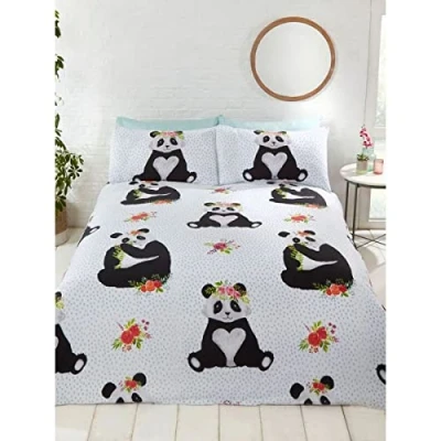 Imagen de Rapport Home Juego de Funda nórdica algodón, Multicolor, 2 Piezas, tamaño Individual: 135 x 200 cm