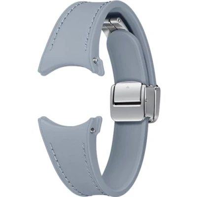 Imagen de Correa Samsung ET SHR93SLEGEU, Para Galaxy Watch6, S/M, 20 mm, Con Hebilla en D, Cuero ecológico, Azul claro