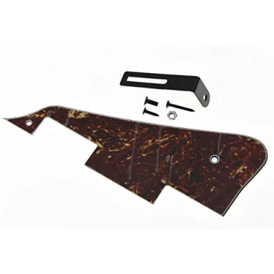 Imagen de KAISH Golpeador de guitarra Vintage Tortoise LP con soporte negro para Epiphone Les Paul