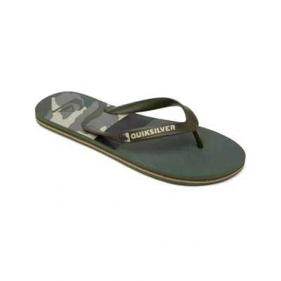 Imagen de Quiksilver Molokai Panel, Chanclas Hombre, Verde, Negro y 39 EU