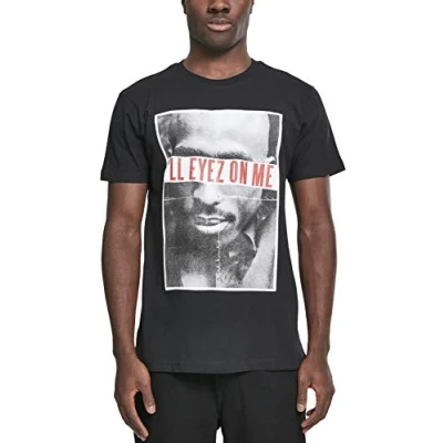 Imagen de Mister Tee 2PAC ALL EYEZ ON ME Camiseta estampada, Hombre, Talla: XL, Black