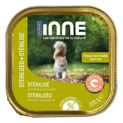 Imagen de Nutrivet INNE Gato Paté esterilizado Salmon 100g
