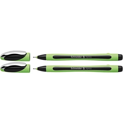Imagen de Schneider 79001 Fineliner xpress Rotulador de punta fina (2 unidades, 0,8 mm, tinta negra)