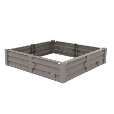 Imagen de Smoby Cajón para Arena, Uso Infantil, 2 en 1, Arenero o Jardín, 76x76cm, Capacidad: 100kg de Arena / 70L Tierra, A Partir años (7600850208)