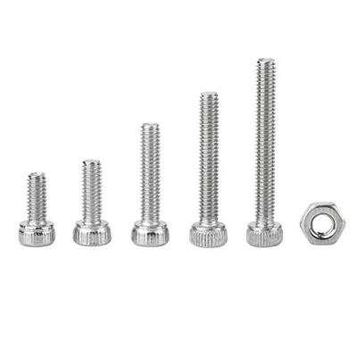 Imagen de 210pcs M2.5 Tornillos de Cabeza Casquillo con Tuercas Hexagonales Acero inoxidable 304