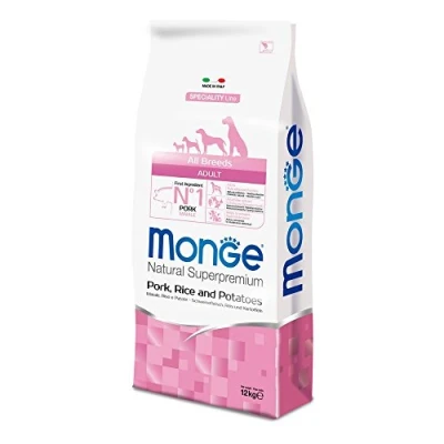 Imagen de Monge, All Breeds Adult Cerdo, Arroz y Patatas (12 kg)