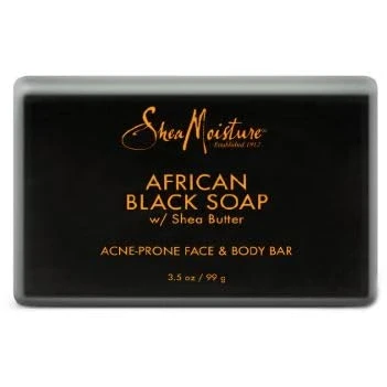 Imagen de SheaMoisture African Black Soap Facial Bar 3.5 oz by Shea Moisture