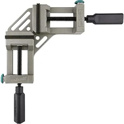 Imagen de wolfcraft Sargento para esquinas con escuadra de sujeción I 3415000 rápida uso múltiple. La “tercera mano el bricolador