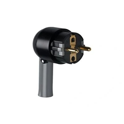 Imagen de legrand 050176 Enchufe con cabezal orientable, 230 V, Negro