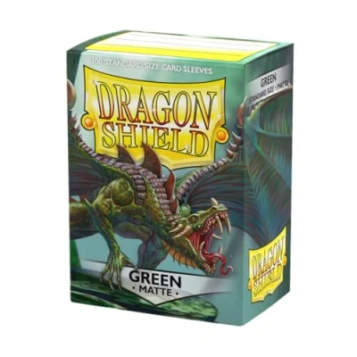Imagen de Dragon Shield Standard Sleeves (Matte Green)