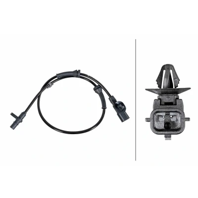 Imagen de HELLA 6PU 358 252 141 Sensor de ABS con clips fijación en el cable Hall 2polos 685mm NISSAN: Qashqai II (J11) 1.3 DIG T, 1.7 dCi, 1.2 T