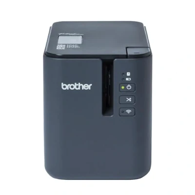 Imagen de Brother PT950NW. Rotuladora electrónica Profesional con conexión a PC, Red Cableada y WiFi para una Mayor flexibilidad. Corte de Cinta automático Adaptador CA.