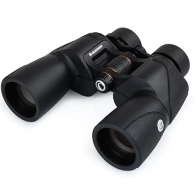 Imagen de Celestron 72033 SkyMaster Pro ED 7x50: prismáticos astronómicos con Vidrio y Gran Apertura para Grandes distancias, Revestimiento XLT Completo, Adaptador trípode Estuche de Transporte