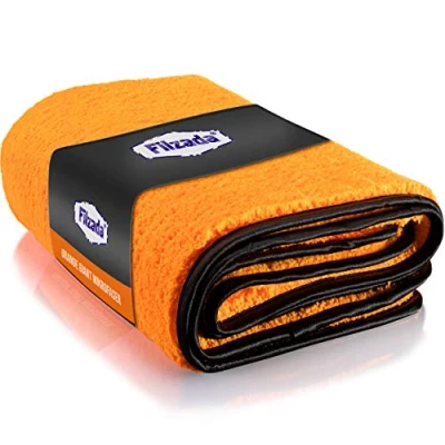 Imagen de Filzada® 1x Paño de Secado Toalla Coche Microfibra (60x90 cm) Increíble Potencia succión para Cuidado Profesional del