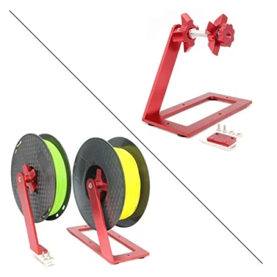 Imagen de Befenybay Soporte de filamento impresora 3D con base para carrete concéntrico bastidor montaje PLA/ABS/Nylon/madera/TPU/otro material impresión
