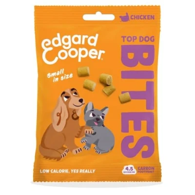 Imagen de Edgard Cooper Premios para Perros, (Pato y Pollo, 1 x 120g), Pequeño, Bocaditos Cachorros, Sin Cereales, Carne Fresca, Llena de aminoácidos Esenciales un estómago Sano