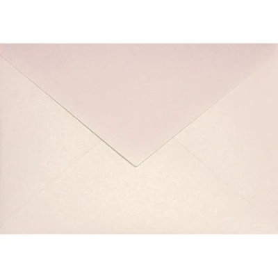 Imagen de Netuno 25 sobres nacarados rosas oro DIN C6 114x162mm 120g Aster Metallic Candy Pink Gold con solapa engomada puntiaguda sin ventana para invitaciones boda Navidad bautizo tarjetas fiestas bricolaje