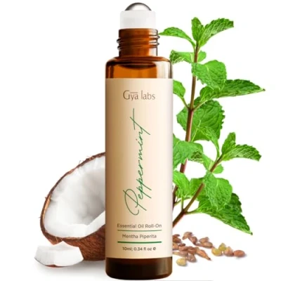 Imagen de Gya Labs Aceite Esencial de Menta Roll On (10ml) Aroma a Dulce