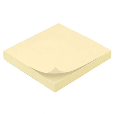 Imagen de Bloc de notas reposicionable, 100 hojas, 75 x mm, color amarillo
